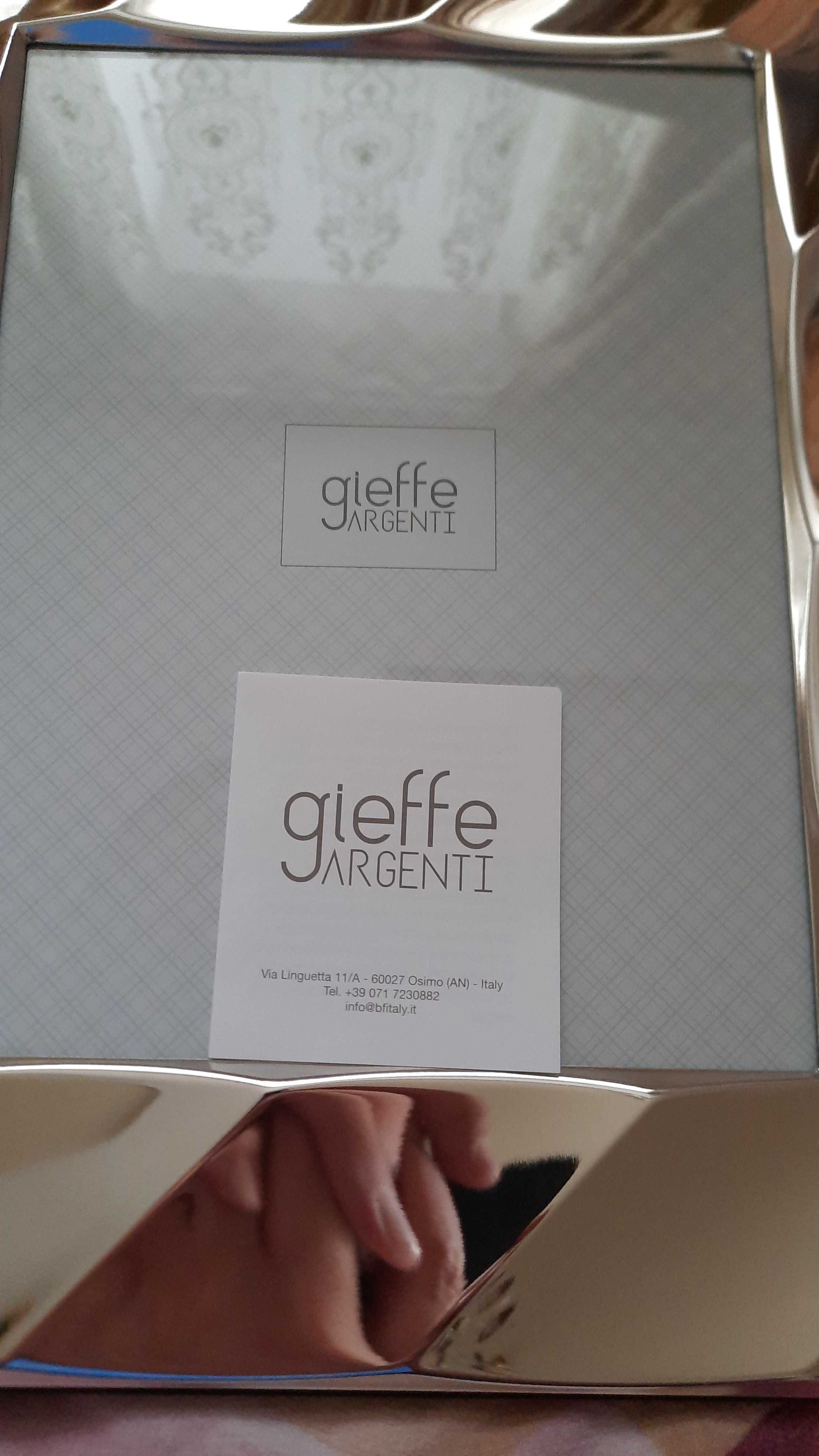 NIB Gieffe Argenti Італія Срібна фольга фоторамка (30х36 см)