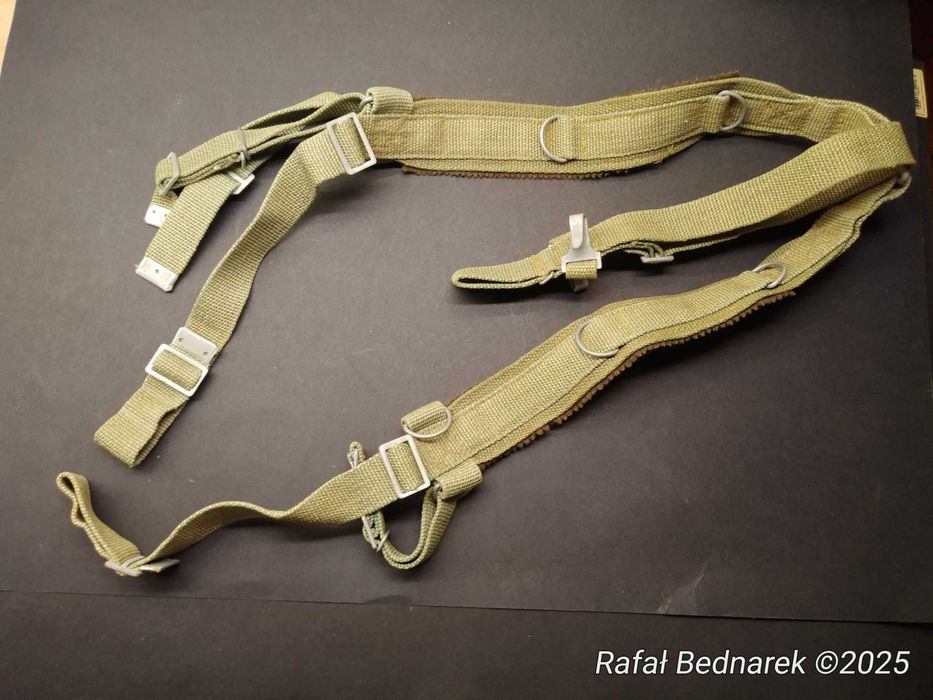 Wojsko Polskie PRL LWP szelki do plecaka typu kostka