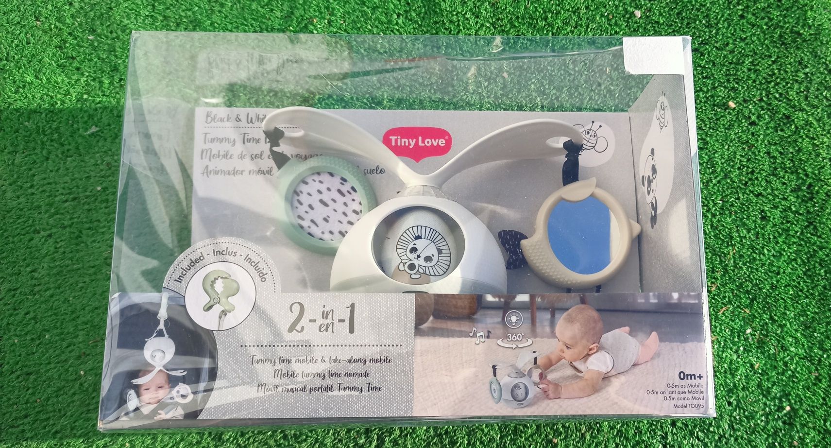 Brinquedo Tummy Time 2 em 1 Tiny Love (como novo, com caixa)
