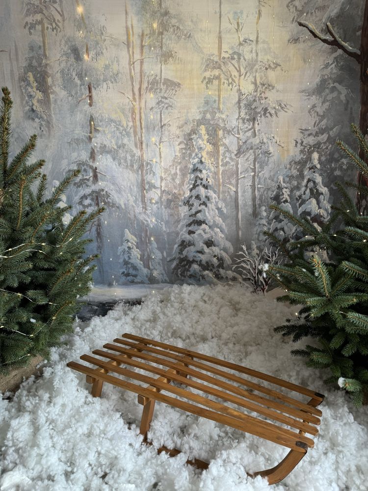 Tło świąteczne las 200x200