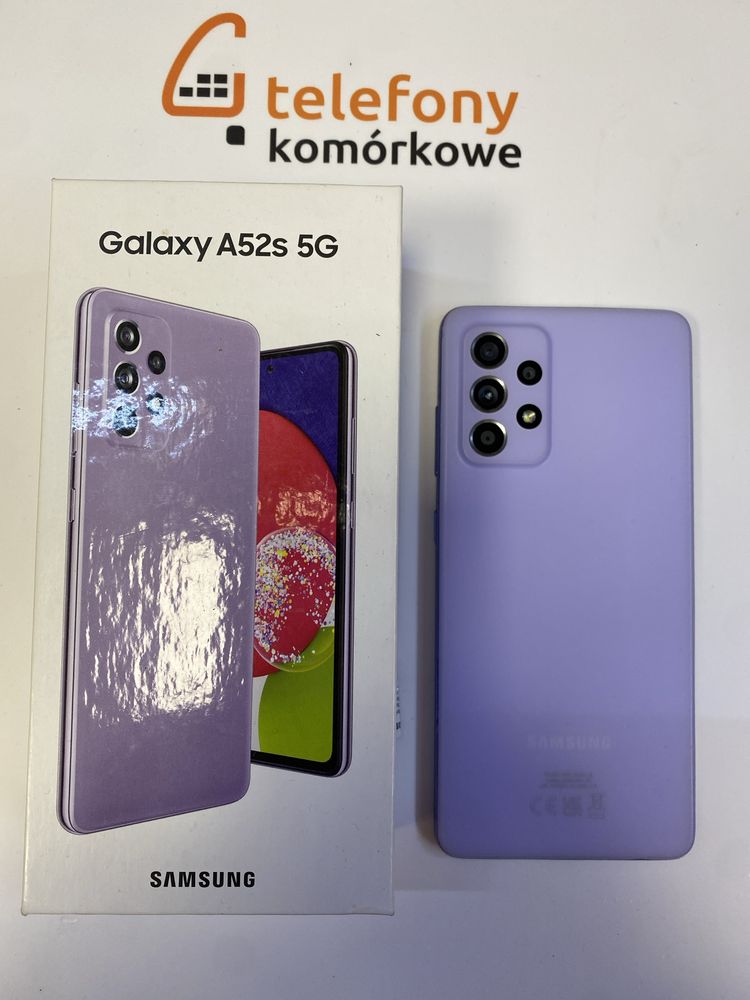 Galaxy A52S 5G 128GB Fioletowy Telefon komórkowy