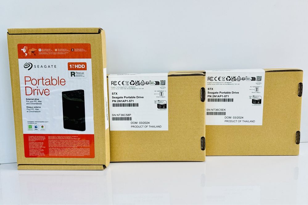 Цифровий Накопичувач HDD Зовнішній жорсткий диск Seagate 1 ТБ