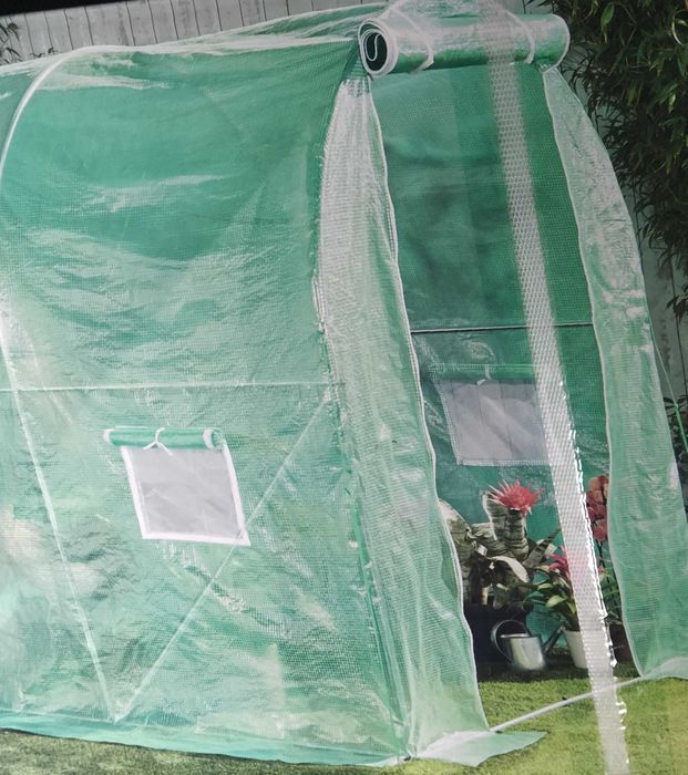 TUNEL foliowy ogrodowy SZKLARNIA - GARDENIC 2x3 6m2 NOWY