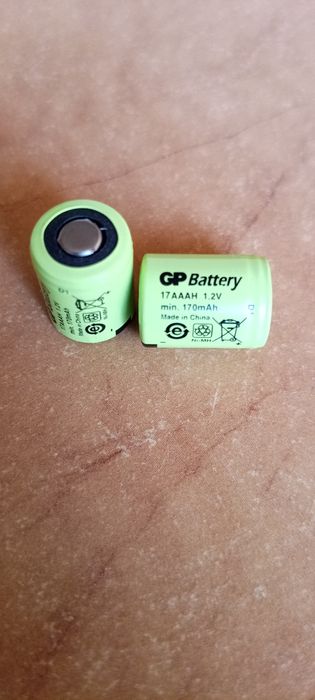 Аккумулятор миниатюрный GP 17AAAH 1,2 V/170mA/h