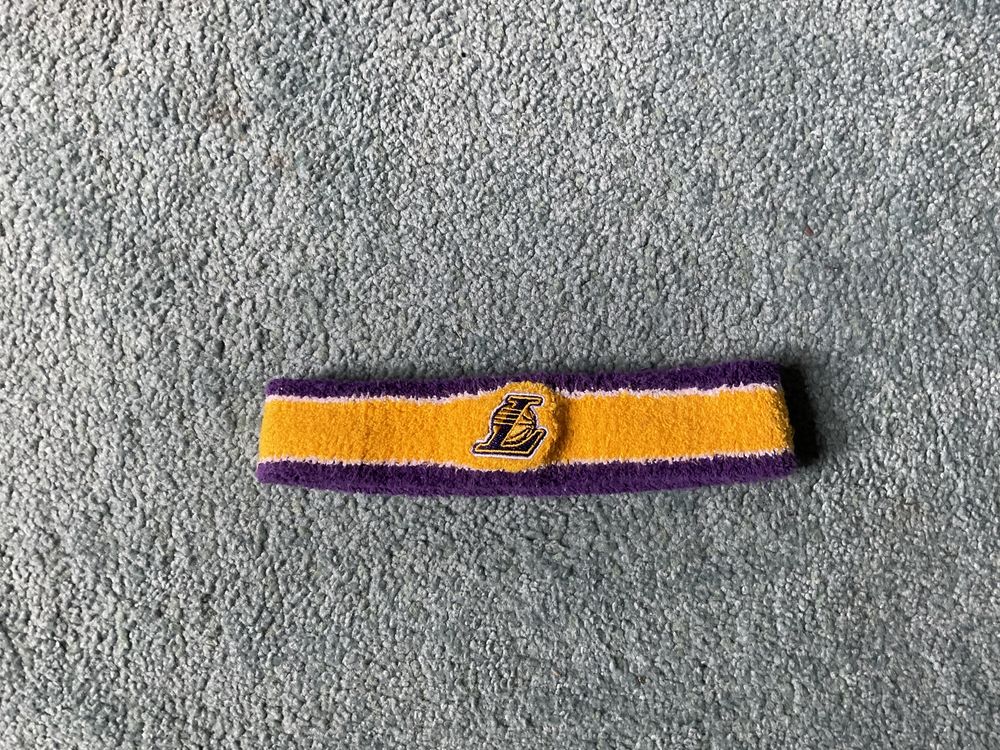 headband Lakers basketball