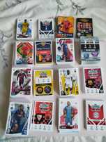 Karty piłkarskie Panini i Match attax Wyprzedaż 500 sztuk