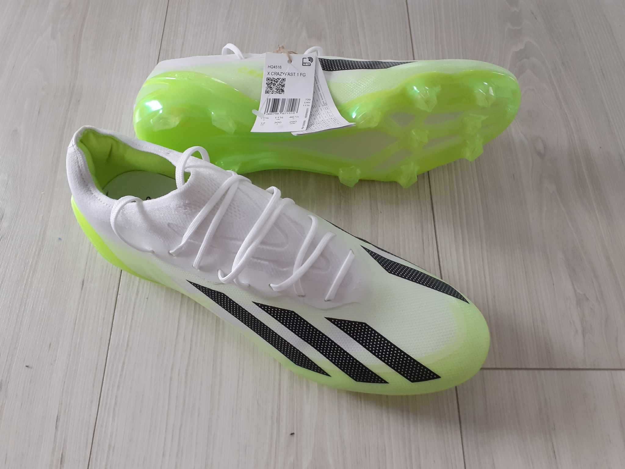 Profesjonalne buty piłkarskie korki Adidas X Crazyfast.1 FG r. 46 2/3