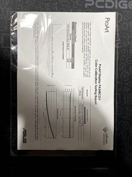 Monitor ASUS ProArt PA348CGV 34" LED IPS UWQHD 120Hz