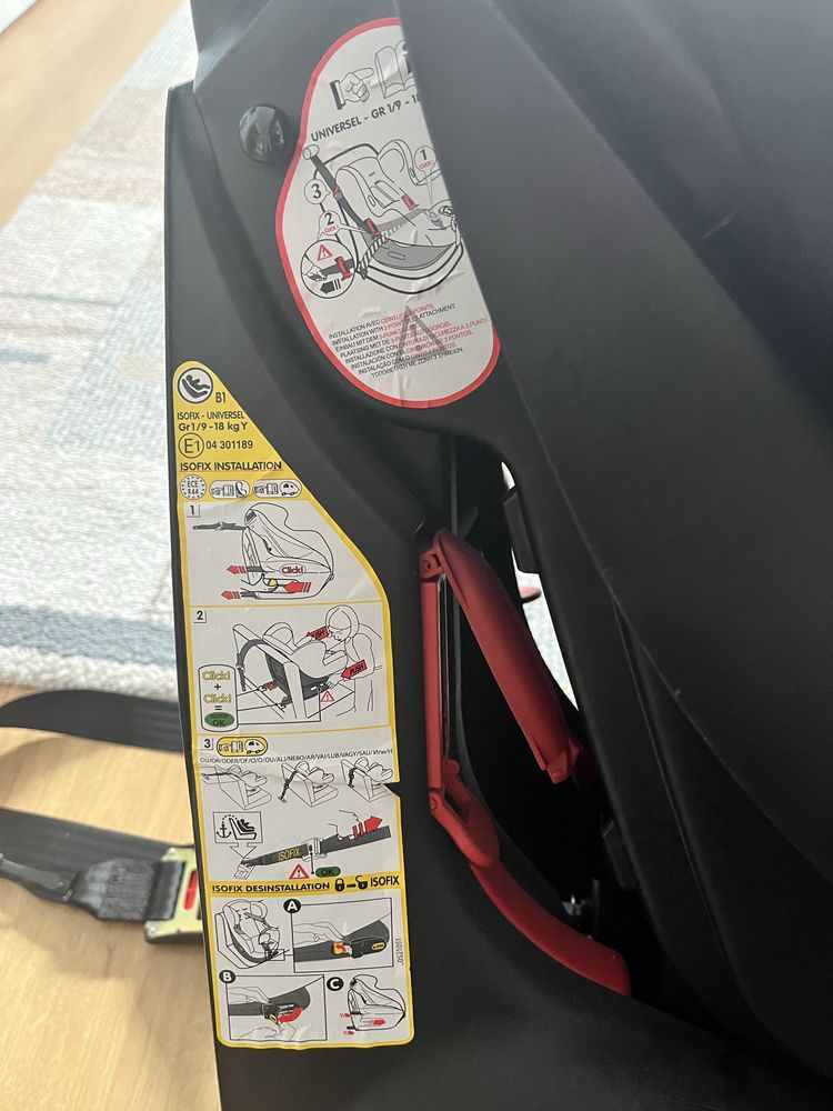 Cadeira Auto Bebeconfort Iseos Isofix