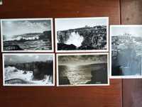 5 antigos postais Cascais - Boca do Inferno