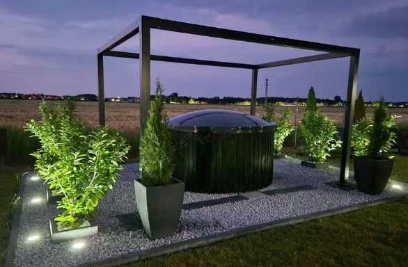 Balia ogrodowa całoroczna 2m, hot tub, wanna ogrodowa