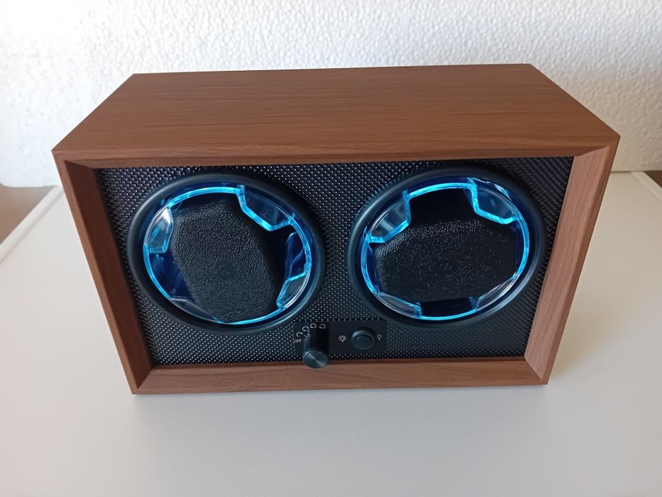 Watch Winder 2 Relógios Seiko Longines Rolex Hamilton Breitling Omega