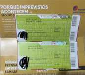 Bilhete nos alive dia 12 de julho