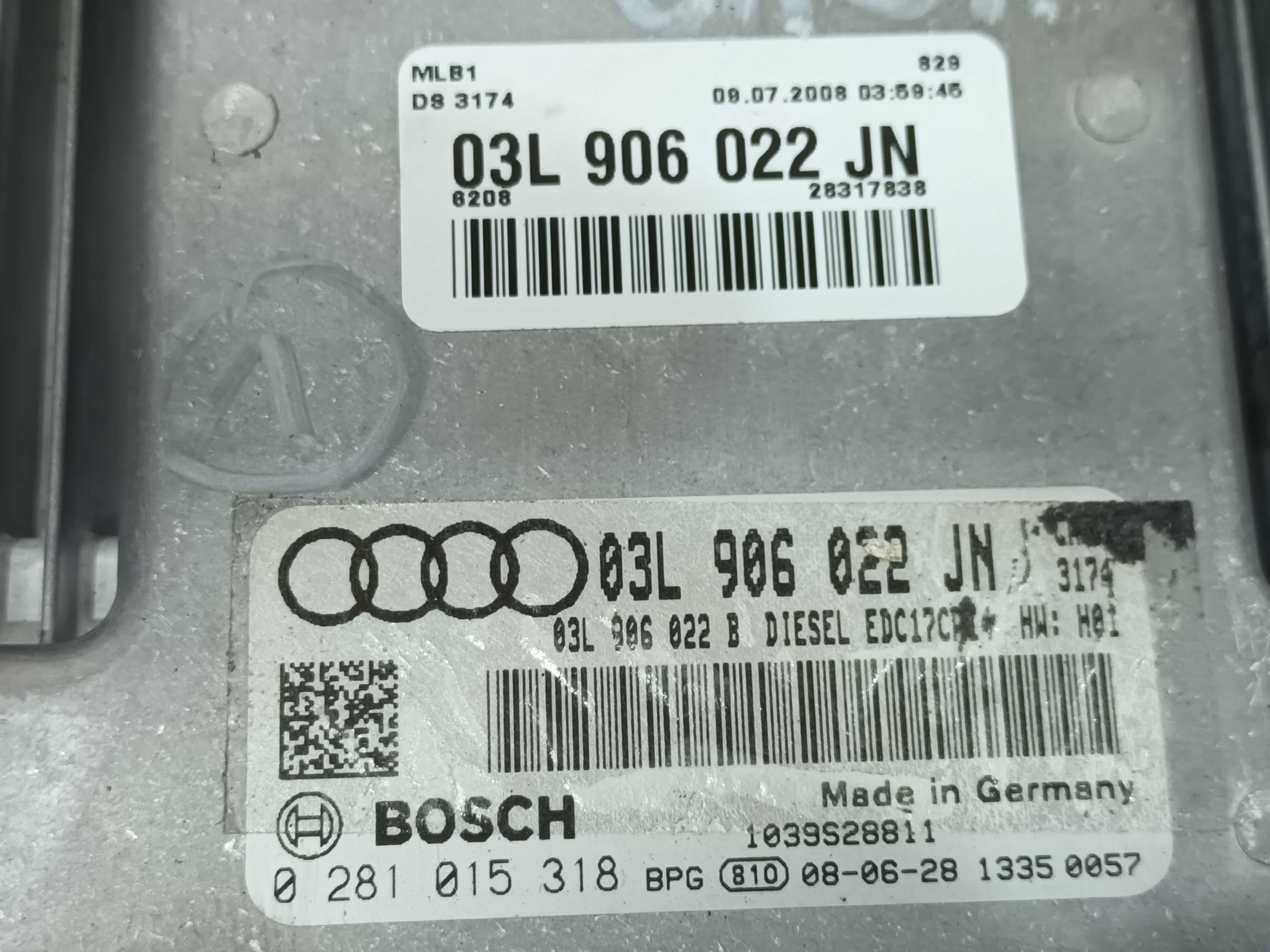 Komputer sterownik silnika AUDI A4 B8 A5 2.0 TDI 2.7 TDI 1.8 2.0 TFSI