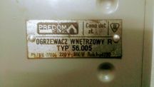 Ogrzewacz wewnątrzny