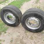 Komplet x2 felga i opona na powietrzu Matador przód 385/65 r 22,5