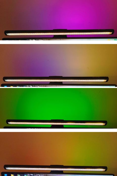 Regulowana Lampa Na Monitor Lampka LED 7.5W RGB USB 2700K - 6500K