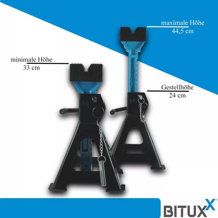 Kobyłki solidne Warsztatowe samochodowe 2szt komplet do 3 ton wspornik