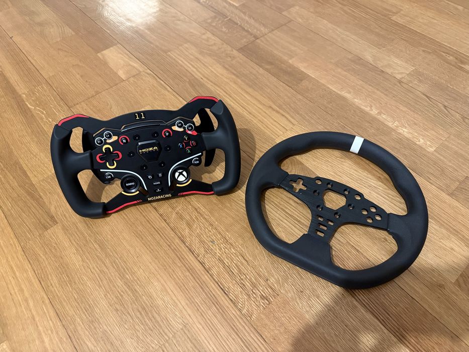 Moza ESX Steering Wheel For pc & Xbox + ES Formula Wheel mod