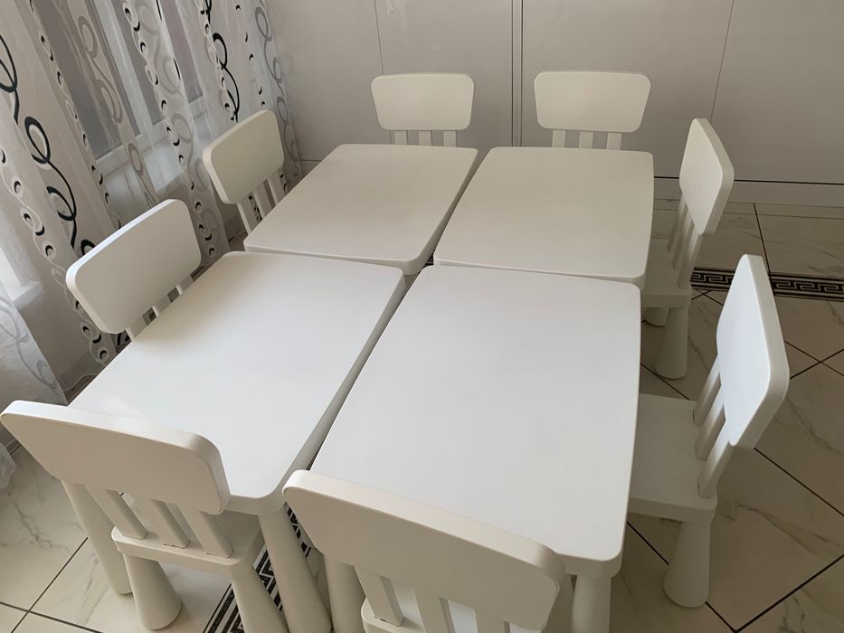 Стіл дитячий МAMMUT (ИКЕА)