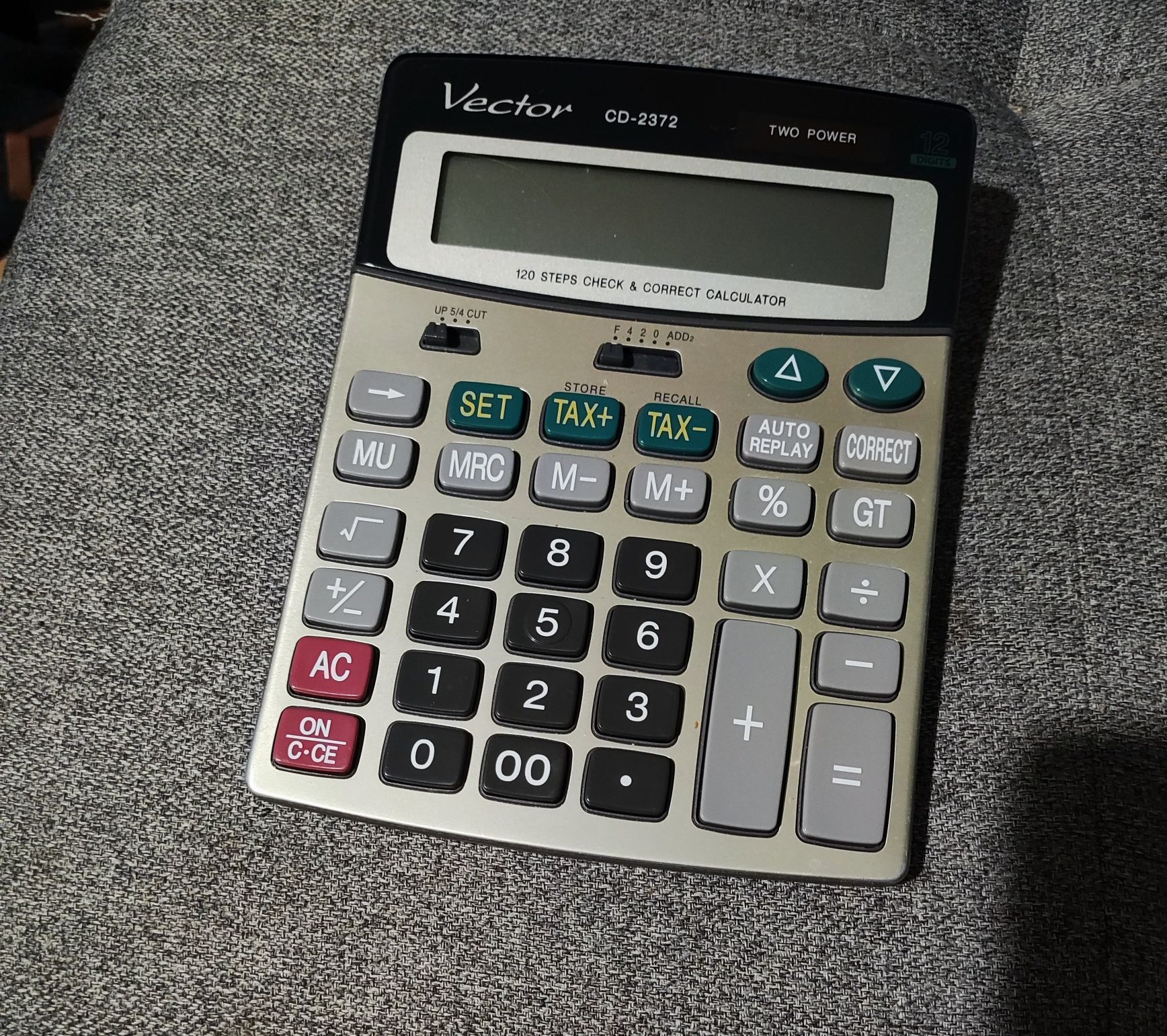 Kalkulator biurowy VECTOR CD-2372