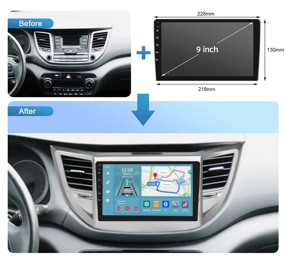 Hyundai Tucson 2015÷2018 Navi nawigacja Gps radio android