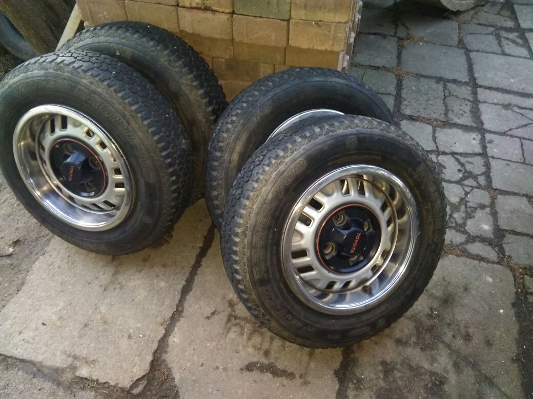 Sprzedam koła toyota 4x14,3