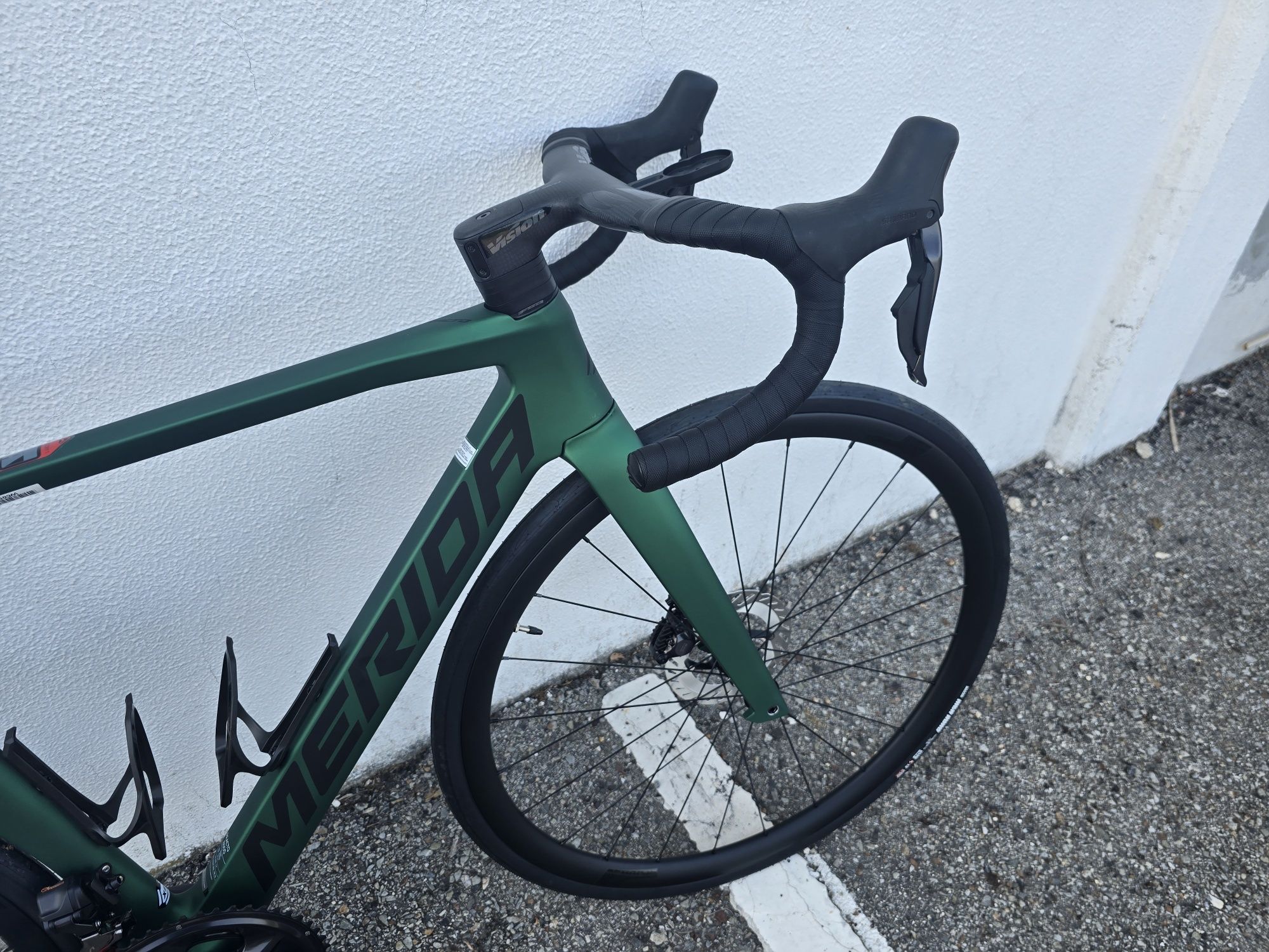 Merida reacto 8000 xs rodas carbono