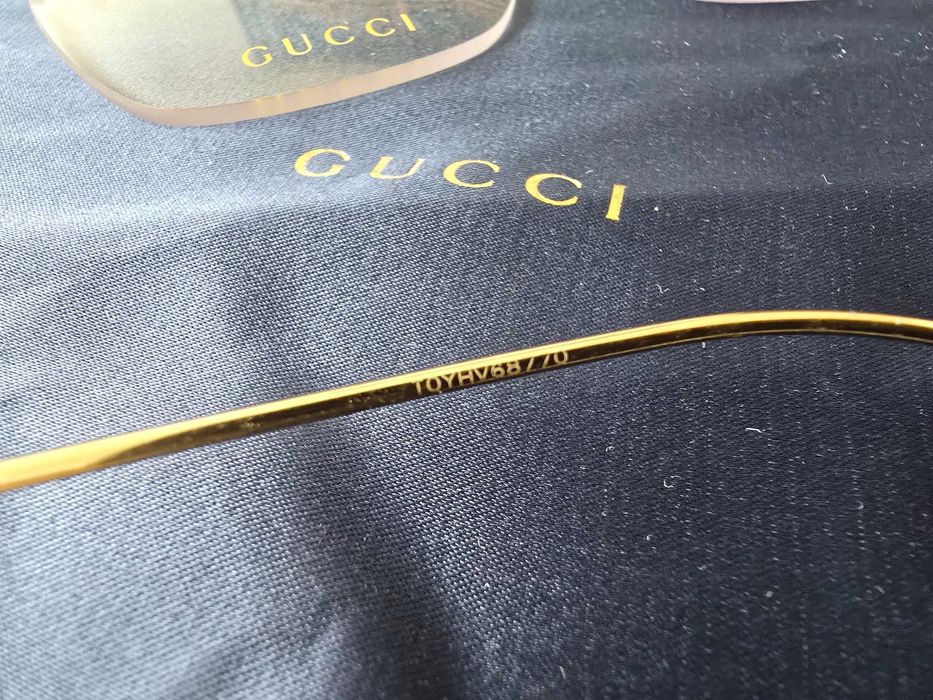 Gucci oryginalne oprawki korekcja zerówki  szkła +1 hoya