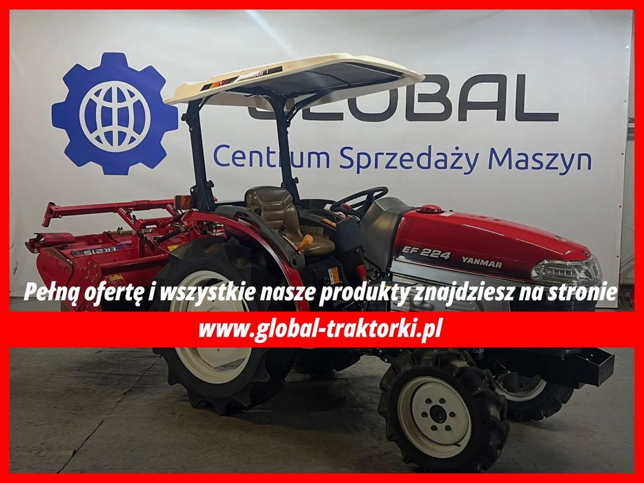Yanmar EF224  Traktor Japoński 4x4 YANMAR EF224 M2125-01 *GLOBAL*