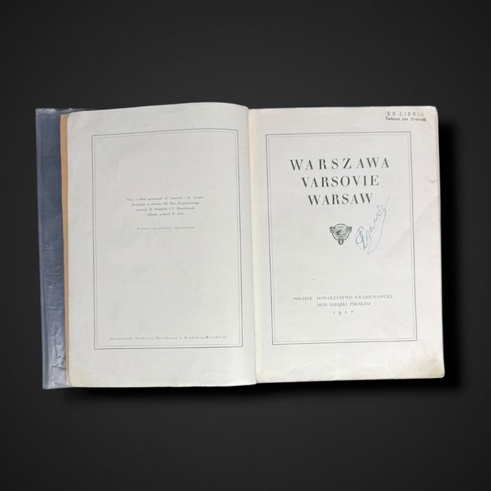 Warszawa Varsovie 1927 Polskie Towarzystwo Krajoznawcze j5/092761