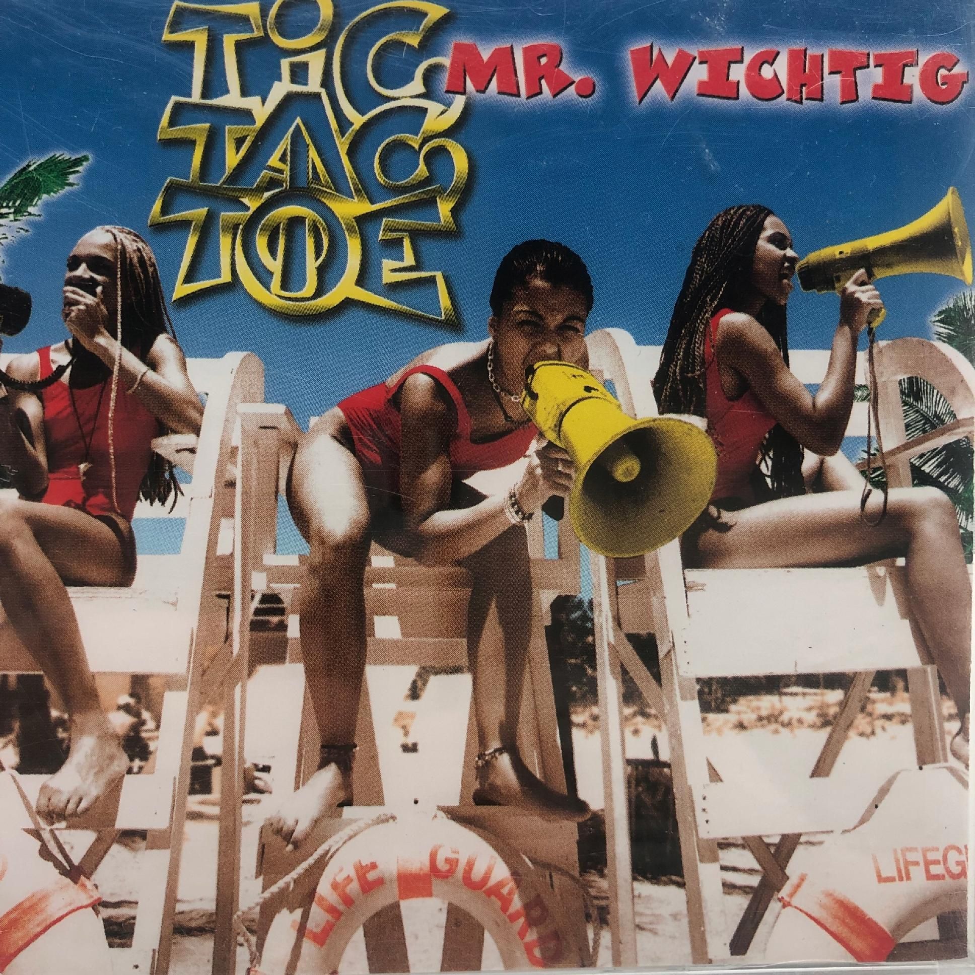 cd - tic tac toe - mr. wichtig 1997 hip hop