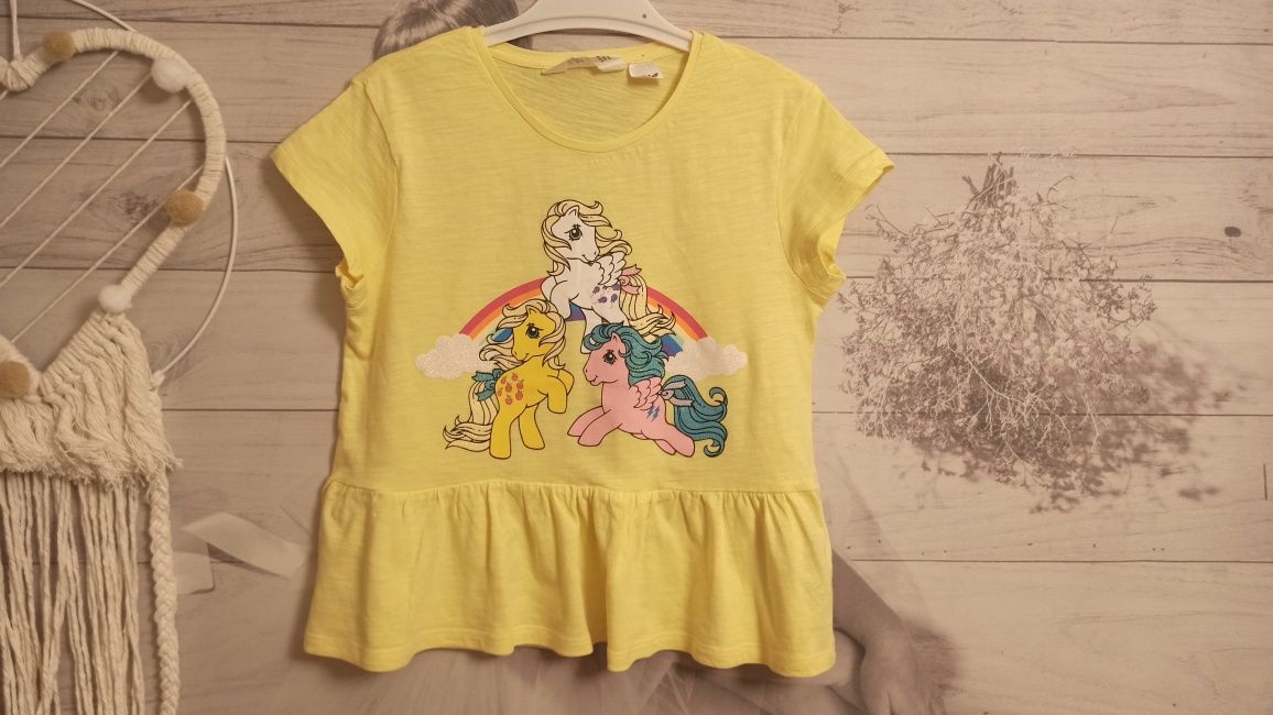 Bluzka T-Shirt My Little Pony H&M 122/128 6-8 lat