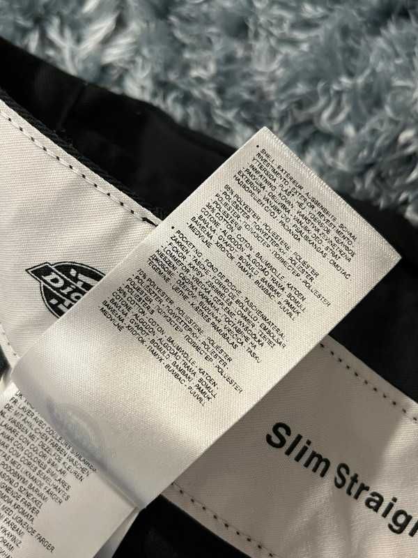 Dickies czarne męskie spodnie chinosy W38 L34