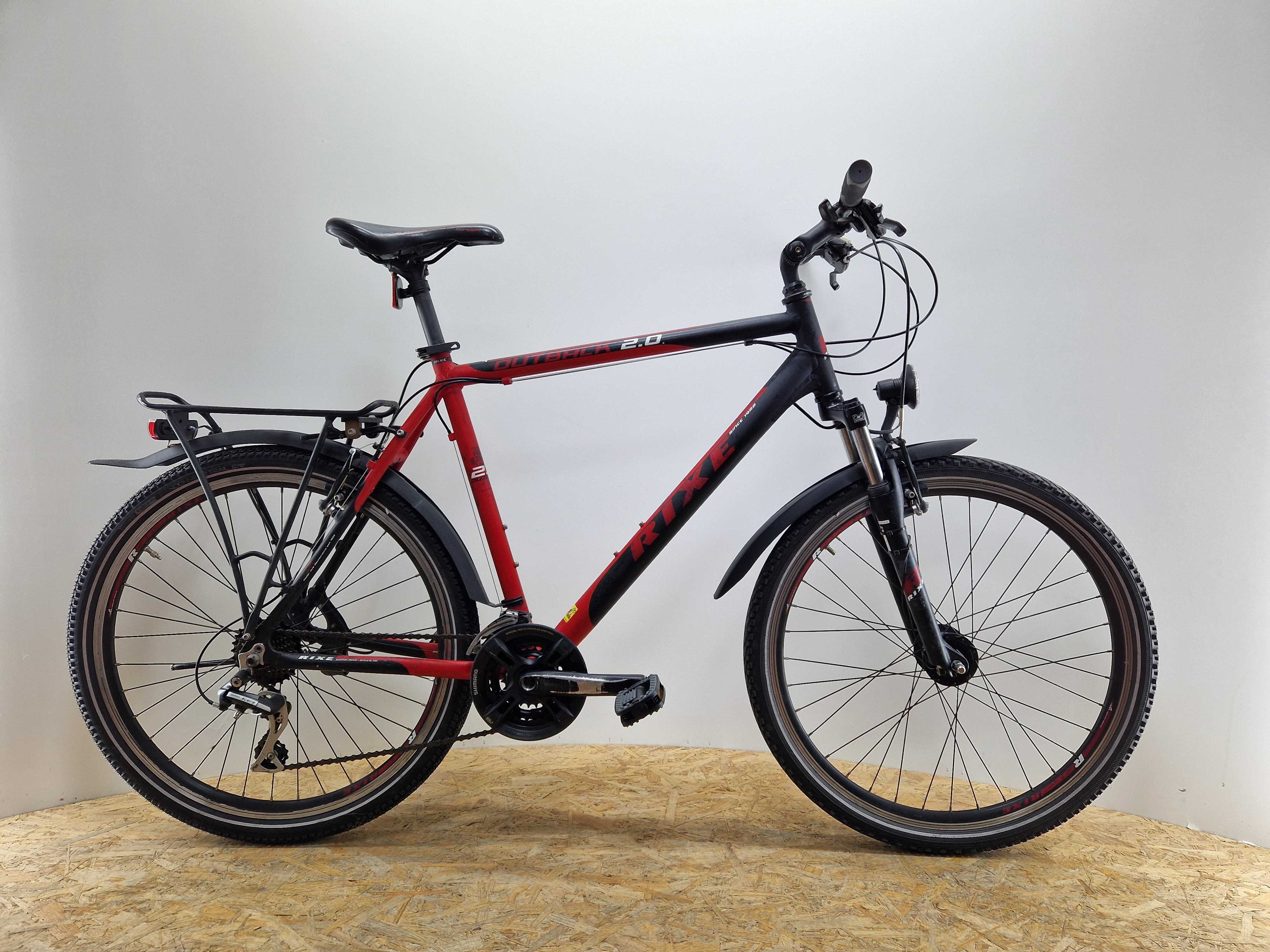 (25) Rower Trekkingowy RIXE OUTBACK Koła 26" Rozmiar XL