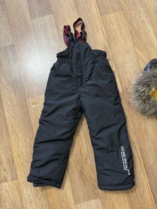 Зимовий комбінезон, костюм на хлопчика, напівкомбінезон зима НОВИЙ