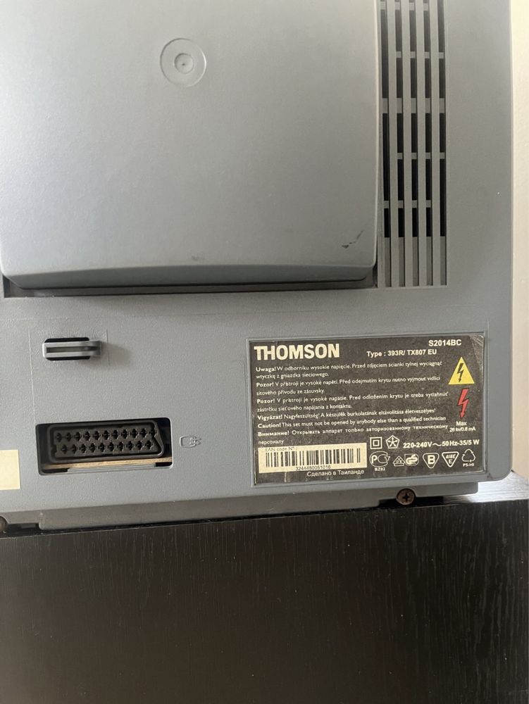 Thomson tv monitor 393/R TX 807