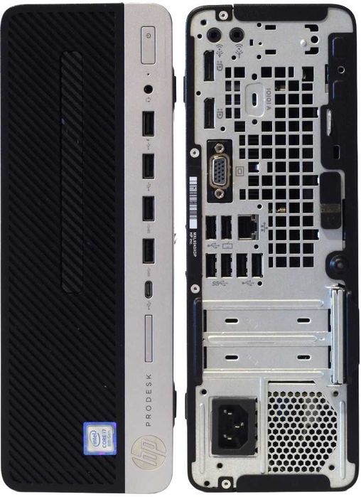 Міні десктоп HP ProDesk 600 G4 SFF (i7-8700/8GB DDR4/m.2/WIN/БП 180Вт)