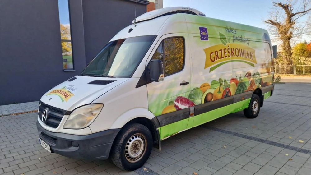 Mercedes-Benz SPRINTER  313 CDI maxi chłodnia silnik 646 euro 4