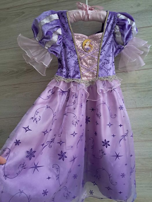 Карнавальное платье Рапунцель принцессы disney 2-3г