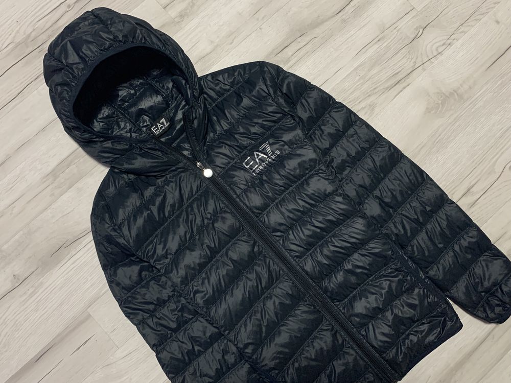 Emporio Armani_EA_Kurtka Meska Pikowana Puchowa Kurtka_S