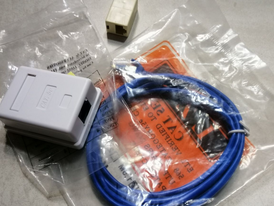 Набор для подключения Интернета Дома RJ45 витая пара
