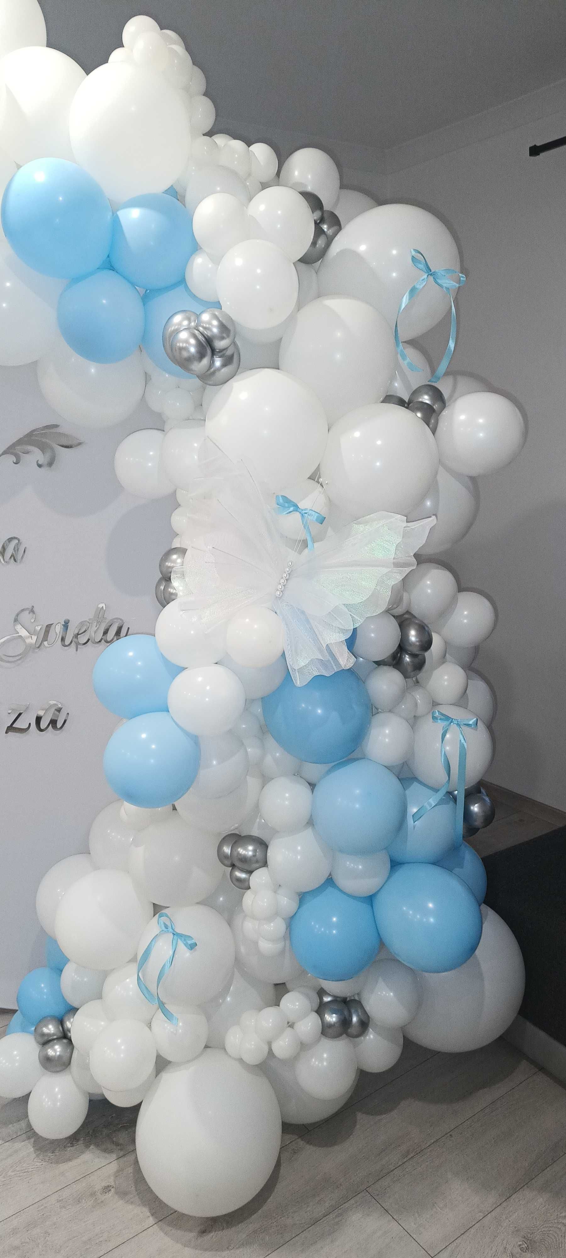 Ścianki balonowe, dekoracje,