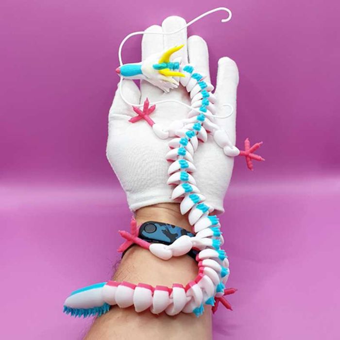 Smok Mushu 39 cm z druku 3D na prezent