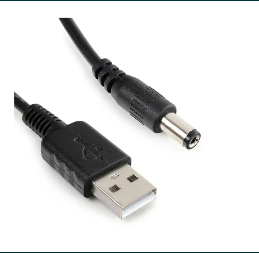 Кабель питания USB-DC 5-12v (5.5x2.1)
