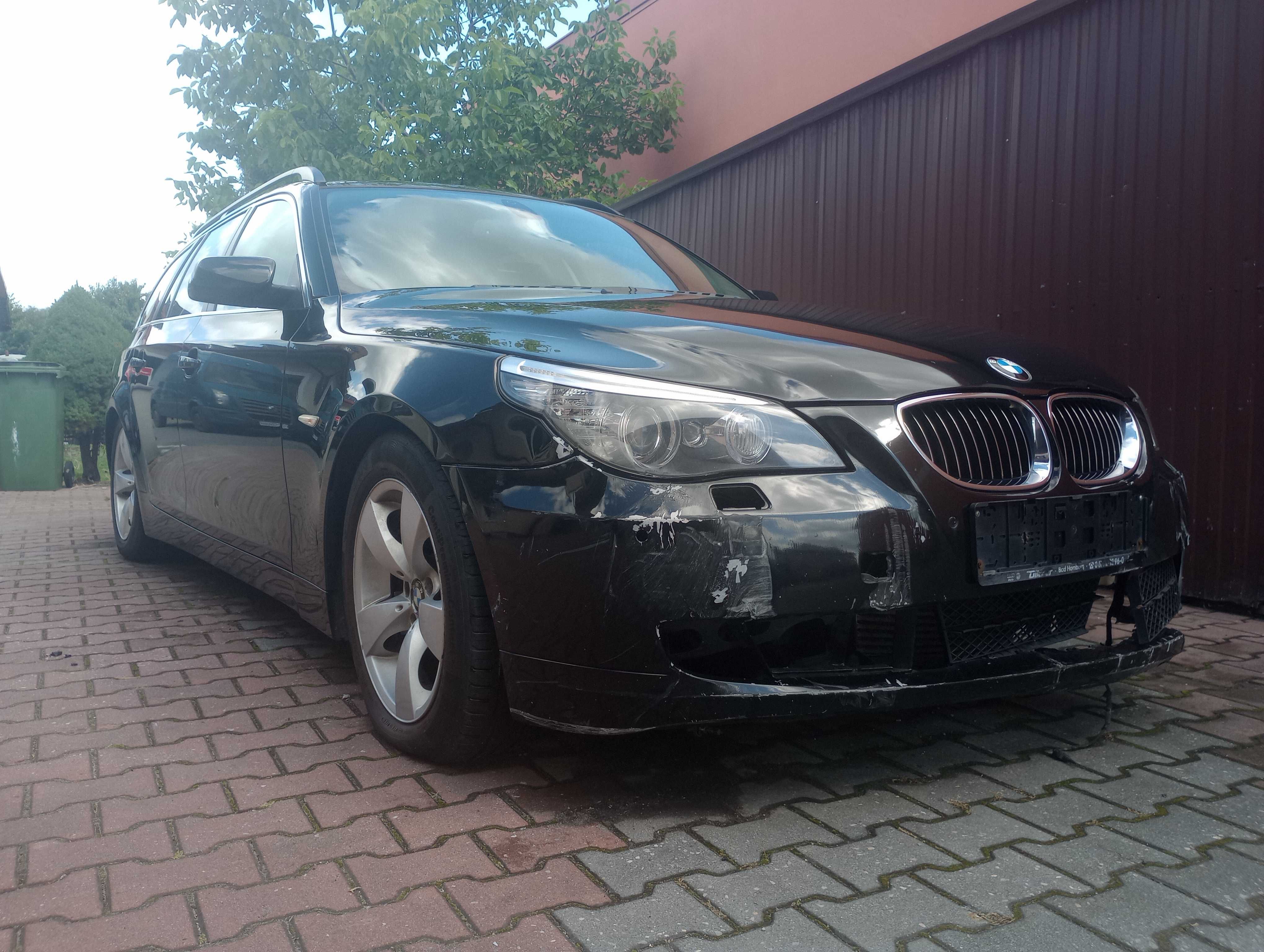 BMW E61 23.12.2006r. Uszkodzone