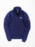 The North Face granatowy polar bluza XS logo summit series