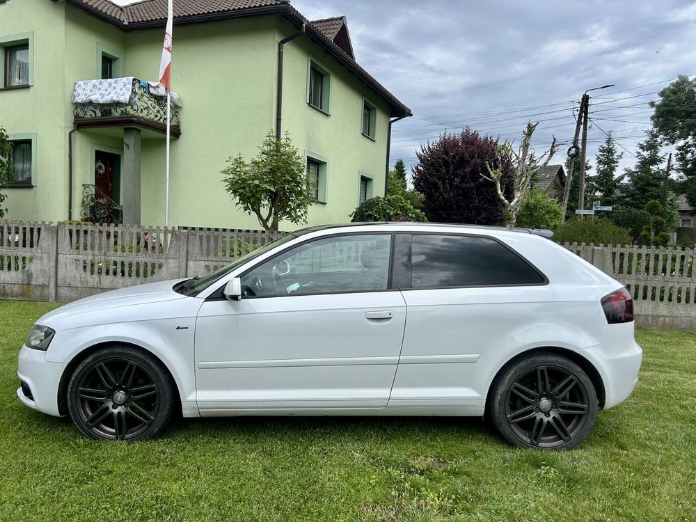 Biala Audi a3 s-line 2011