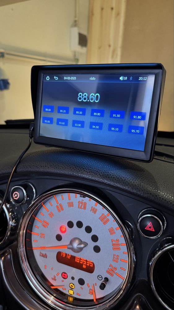 Carplay/Android Auto para qualquer carro/universal - suporte vidro