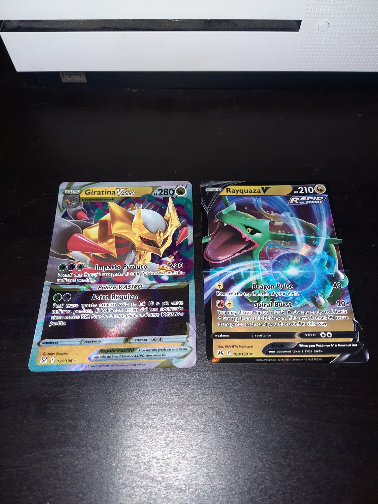 Cartas pokemon full art, V e Vstar